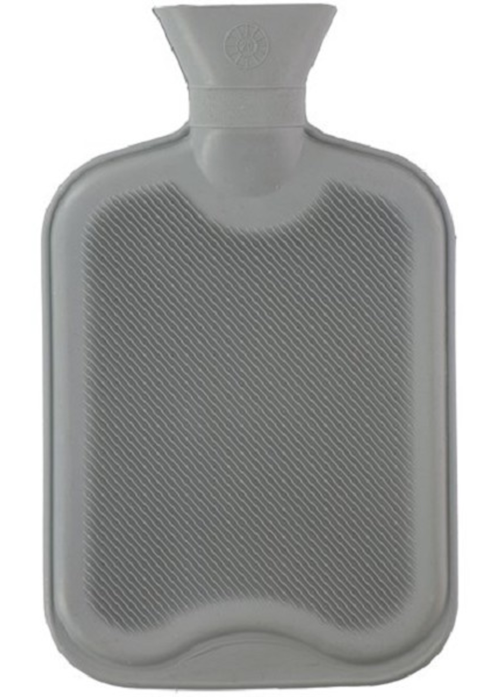 Warmwaterkruik 2 liter grijs of rood