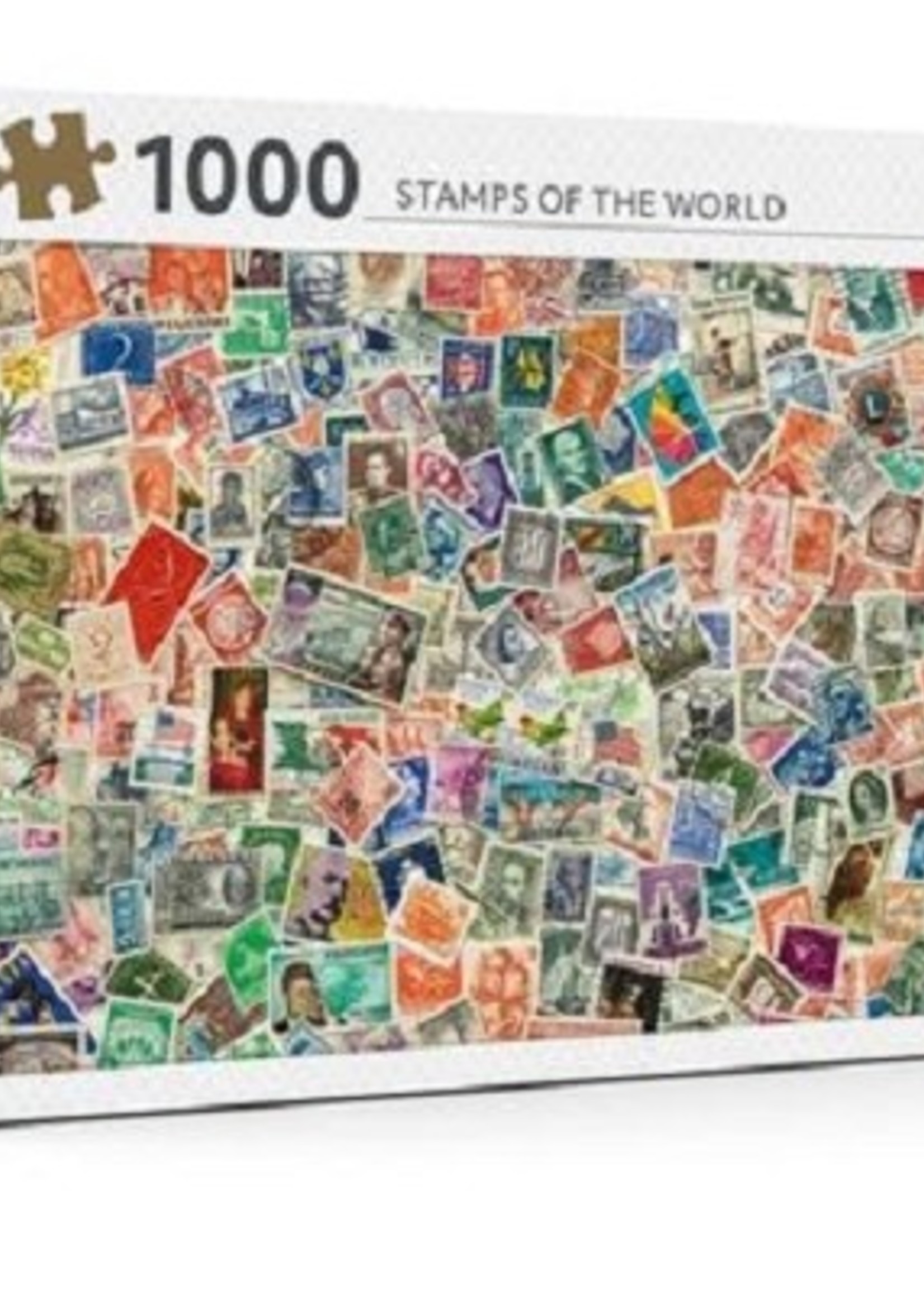 Rebo puzzel Stamps Of The World 1000 stukjes