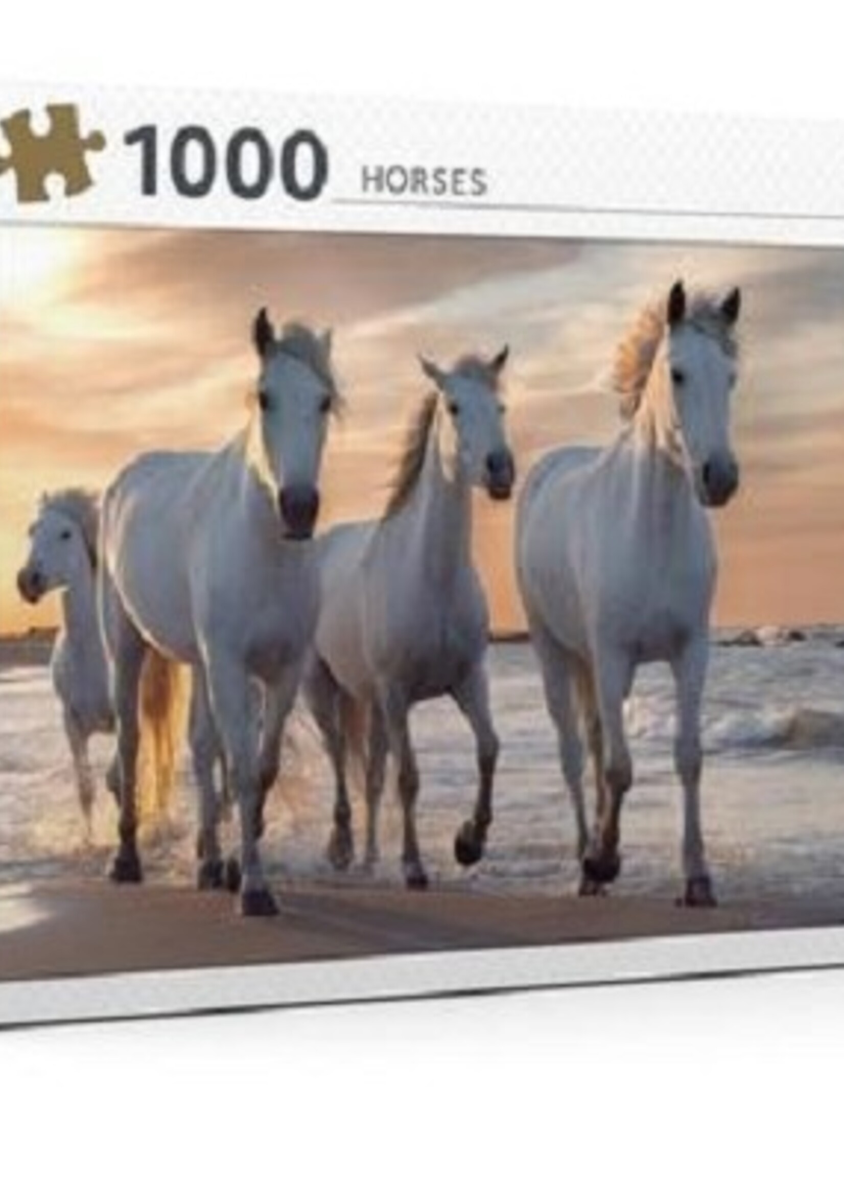 Rebo puzzel Horses 1000 stukjes