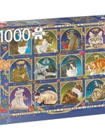 Jumbo Puzzel Horoscoop - Katten 1000pcs