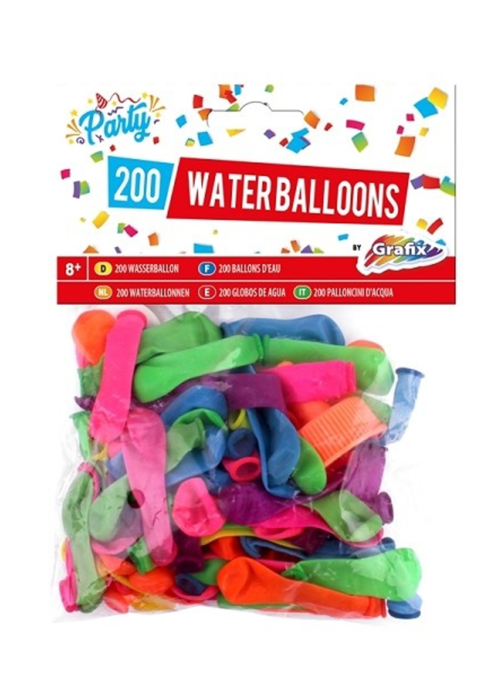 Grafix 200 Waterballonnen in zak