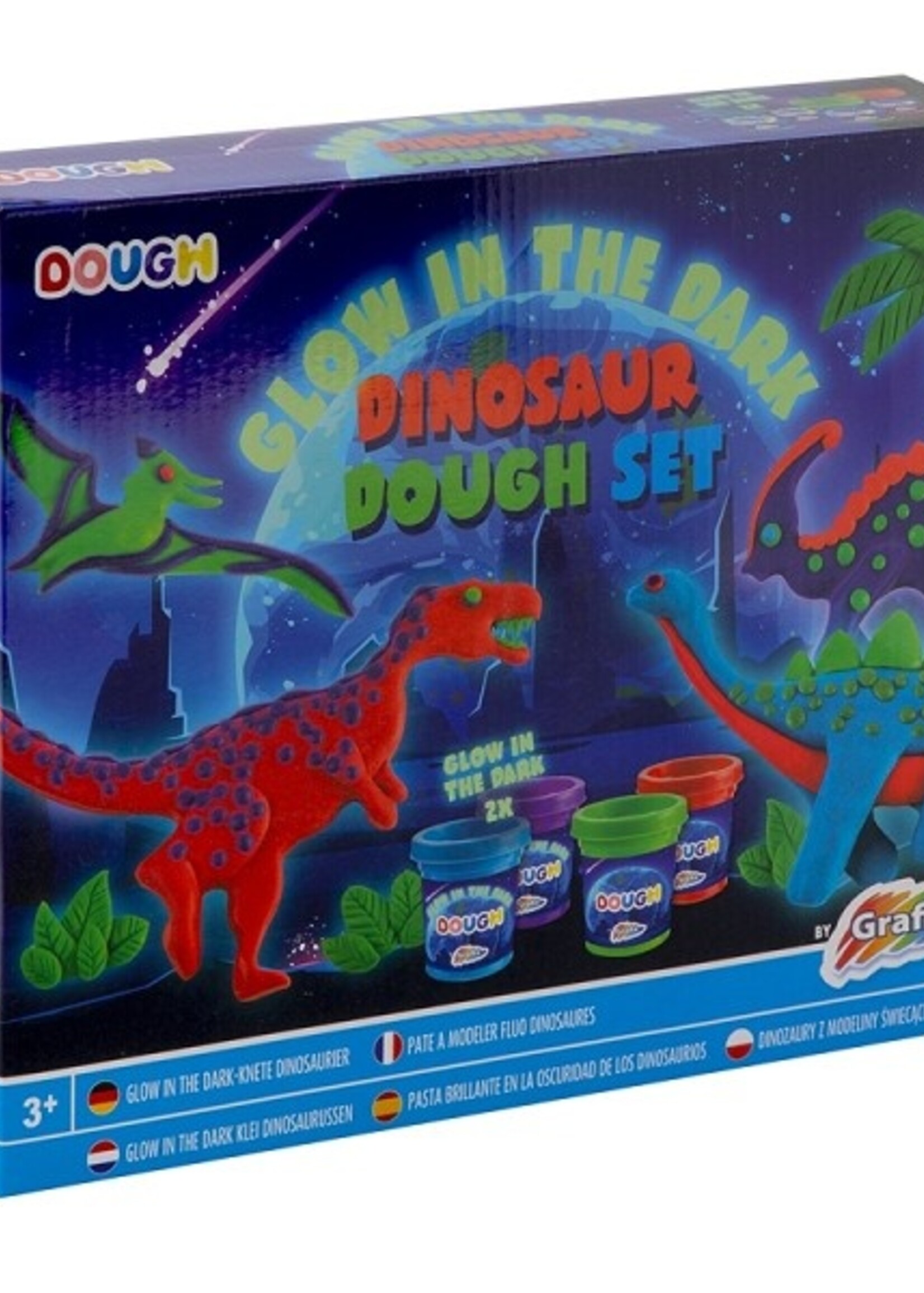 Grafix Kleiset Glow in the dark Dinosaurus