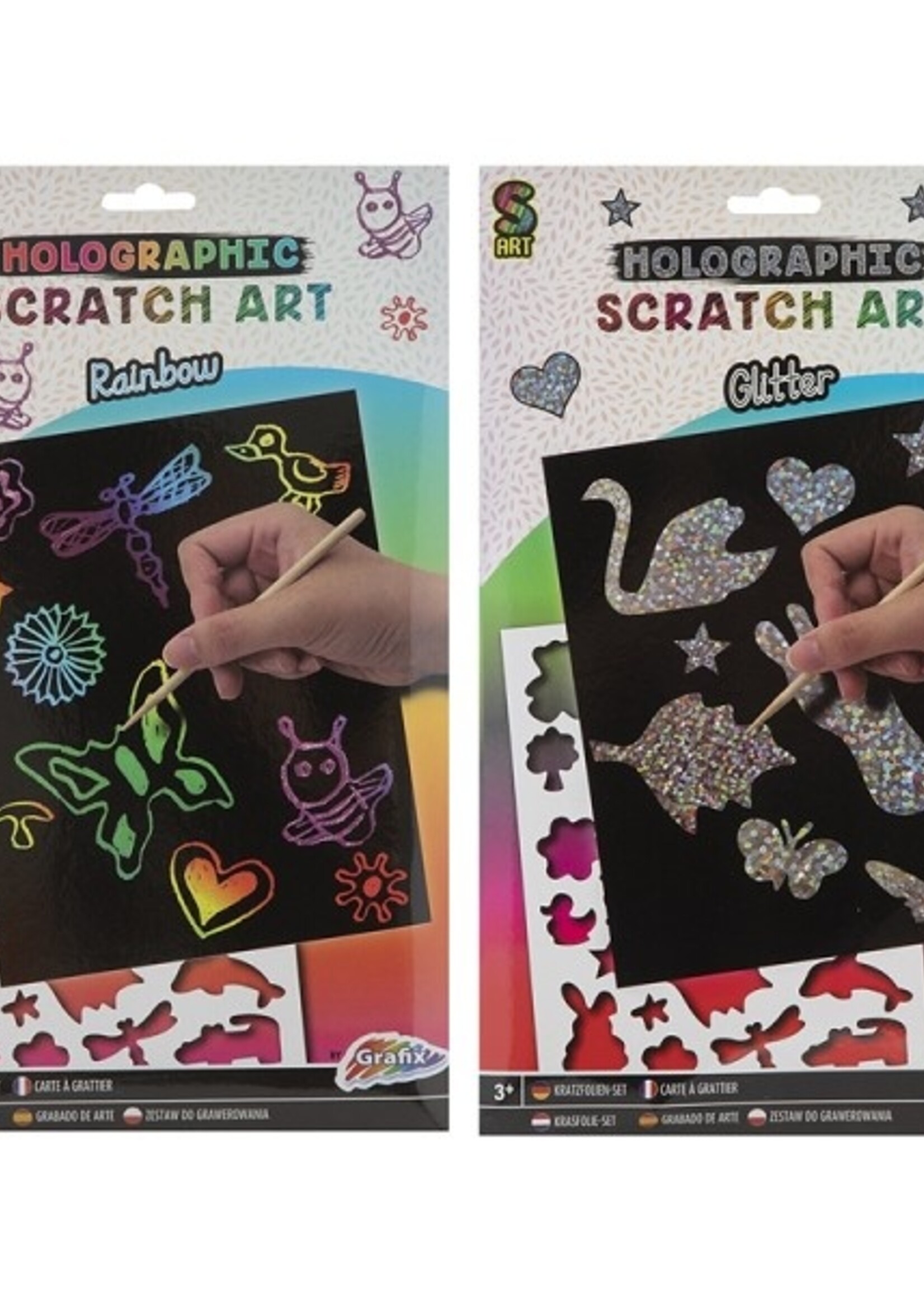 Grafix Kraskunst Glitter Rainbow