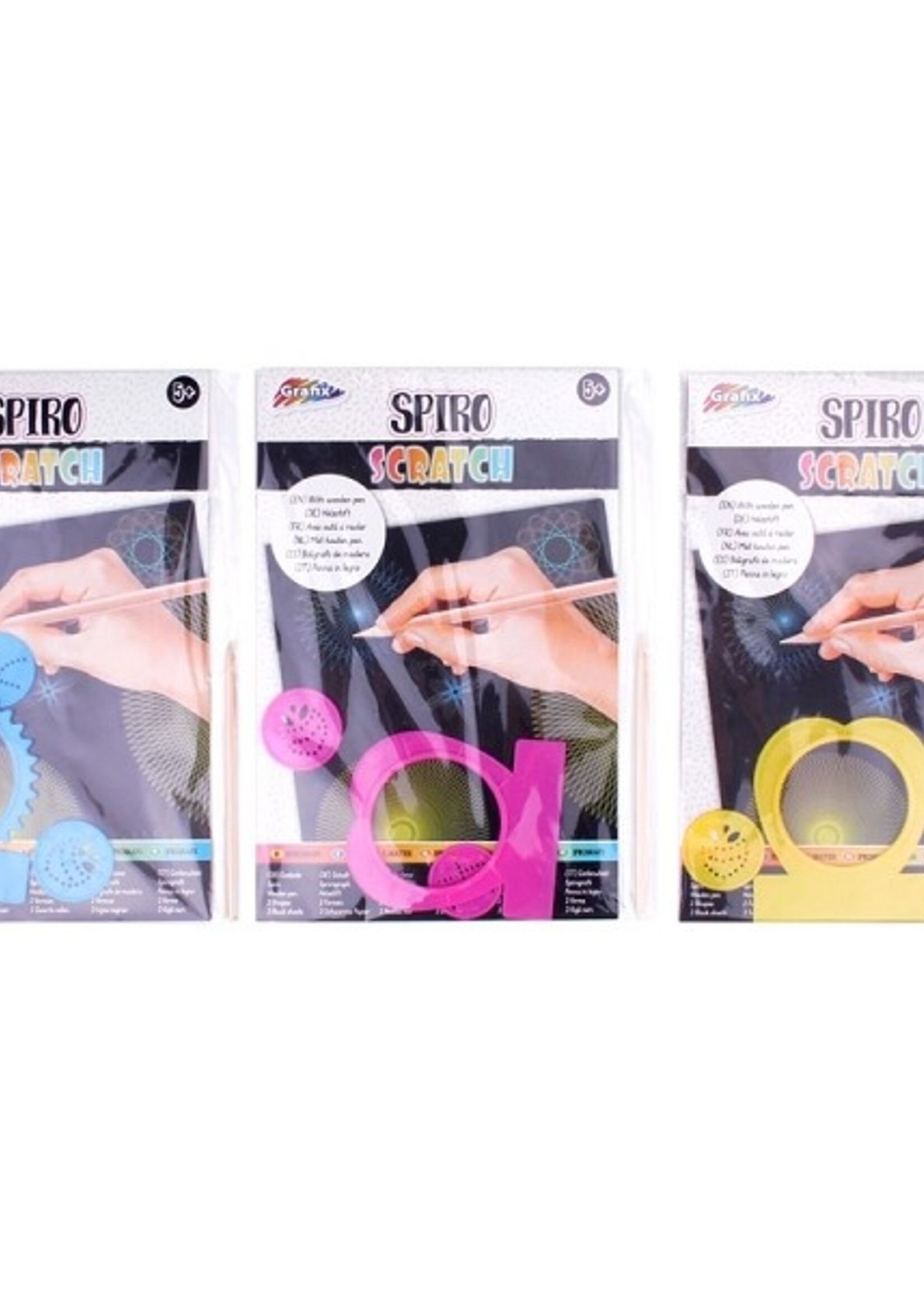 Grafix Scratchset met spiralen