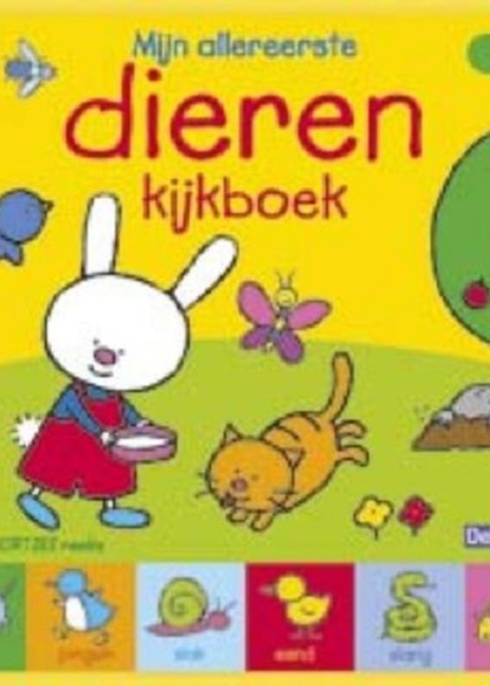 Deltas Lange Oortjes - Mijn allereerste dierenkijkboek