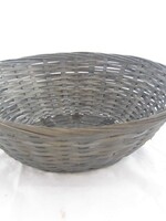 Broodmand bamboe antraciet Ø30x9cm