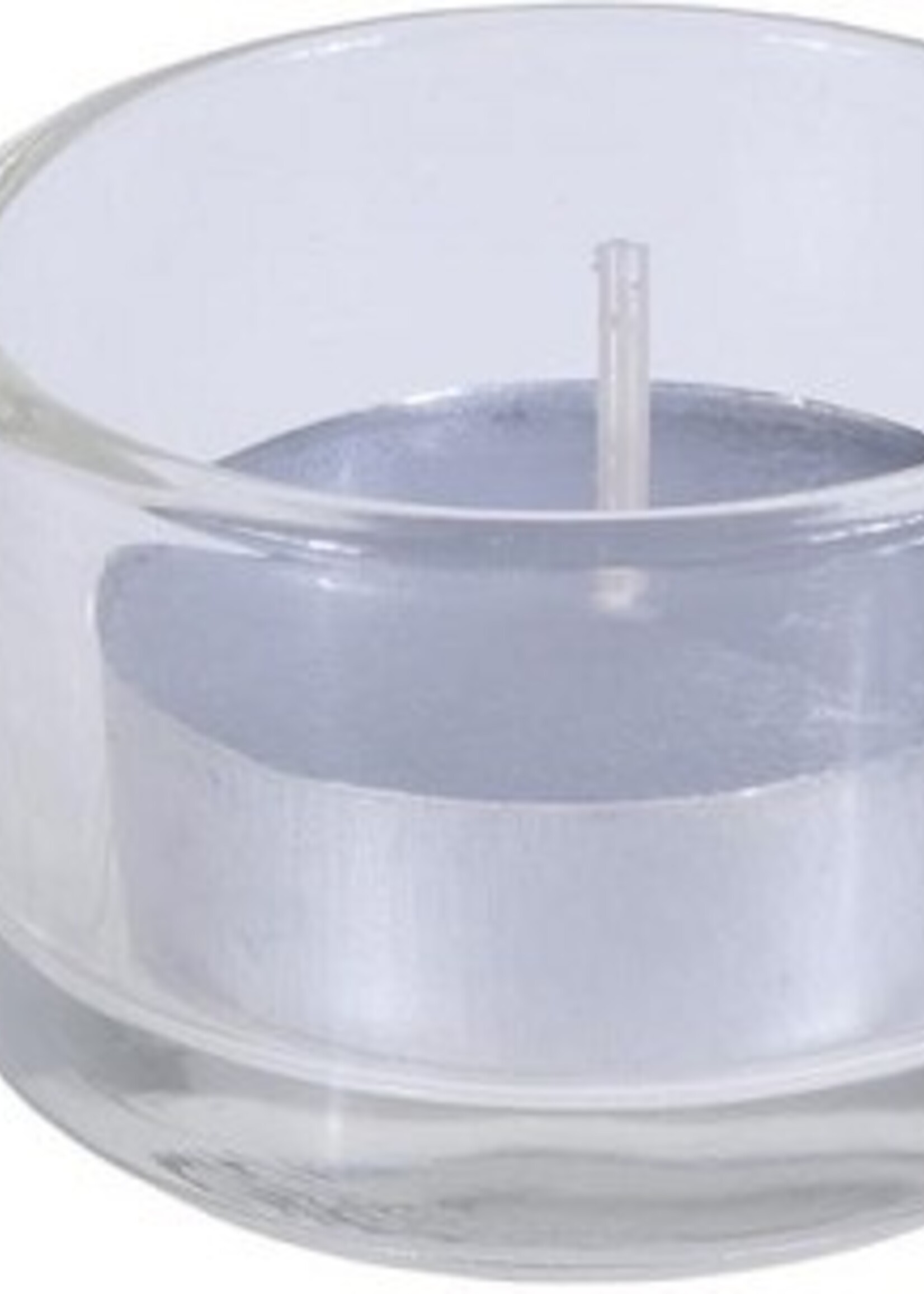 Theelichthouderset glas 8-delig