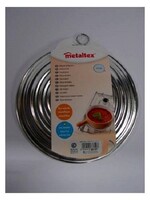 Metaltex vlamverdeler d19cm 5st.