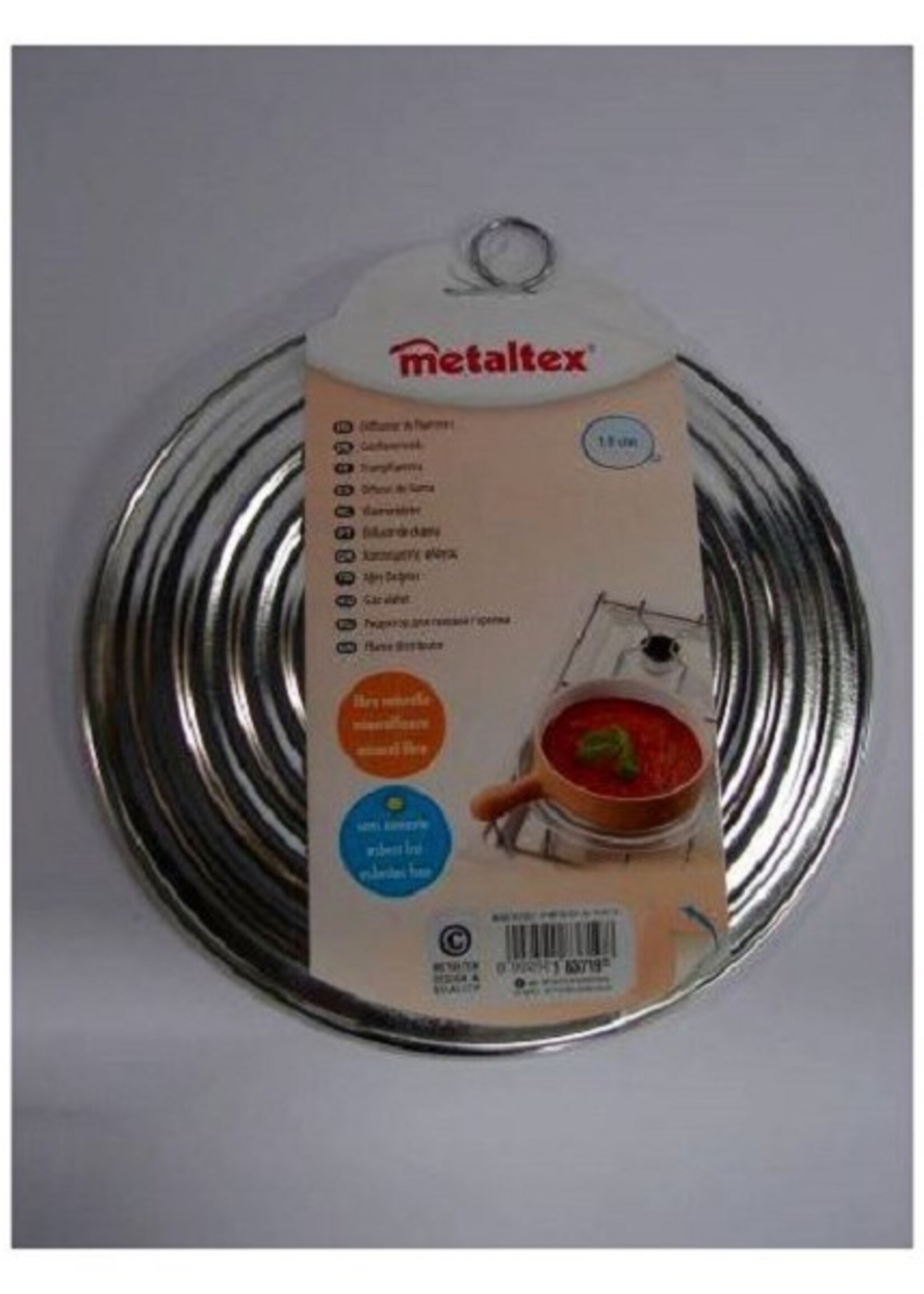 Metaltex vlamverdeler d19cm 5st.