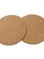 Panonderzetter kurk 18cm set 2 stuks