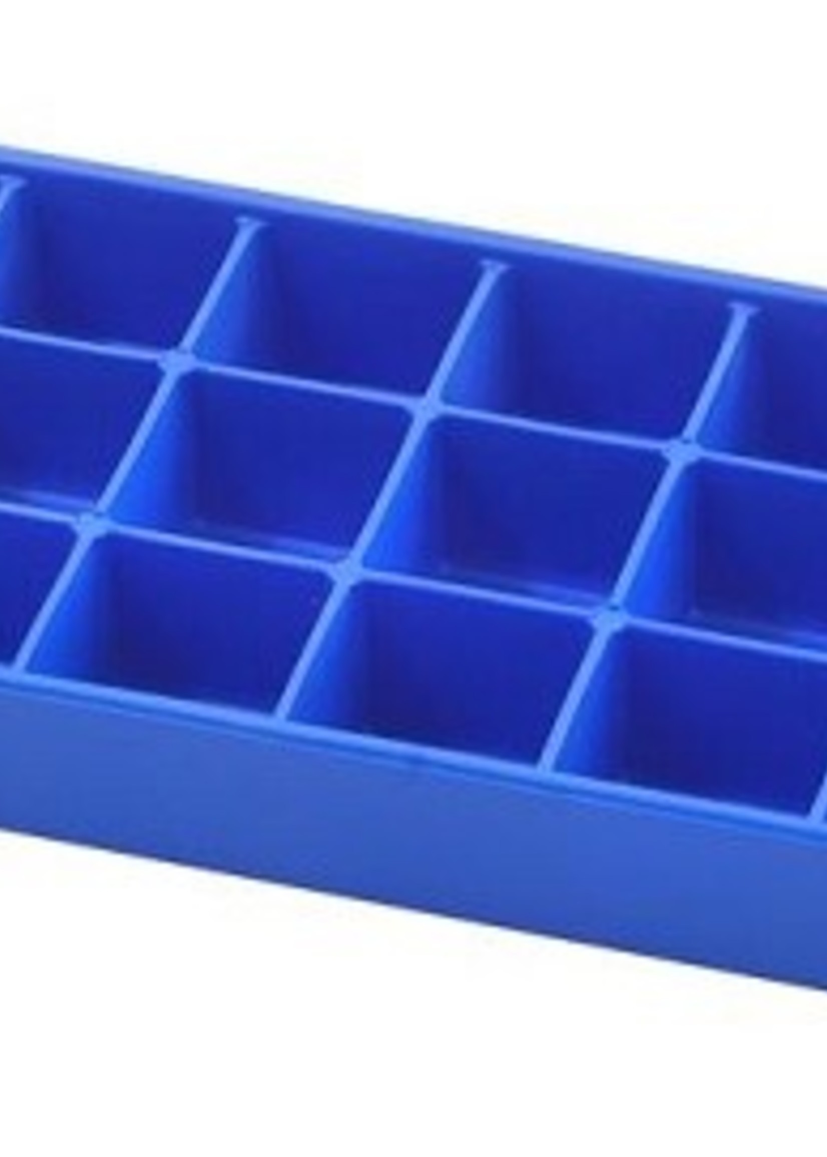 Metaltex Ijsblokjesmaker rubber 26x8,5x2,5cm blauw