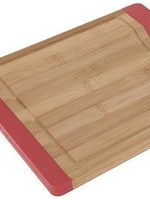 Snijplank Bamboe 27x22cm met kunststof greep