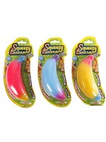 Banaan super stretch rainbow kleuren 14cm