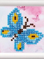 Diamond Dotz Vlinder in frame 7,6x7,6cm