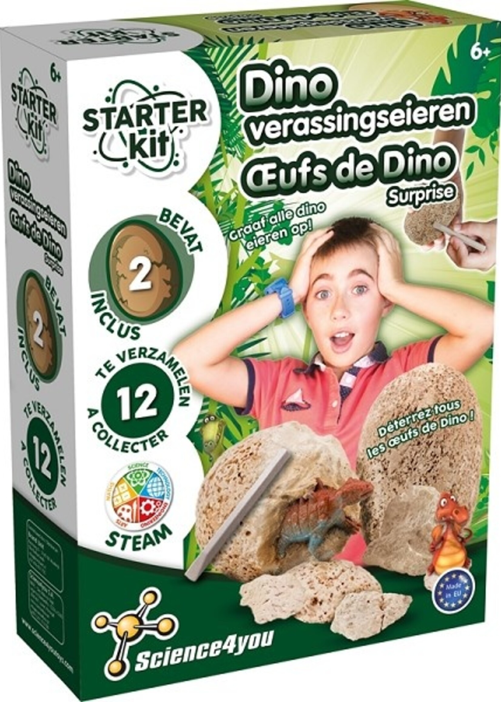Science4You Starter kit Dino Verassingseieren