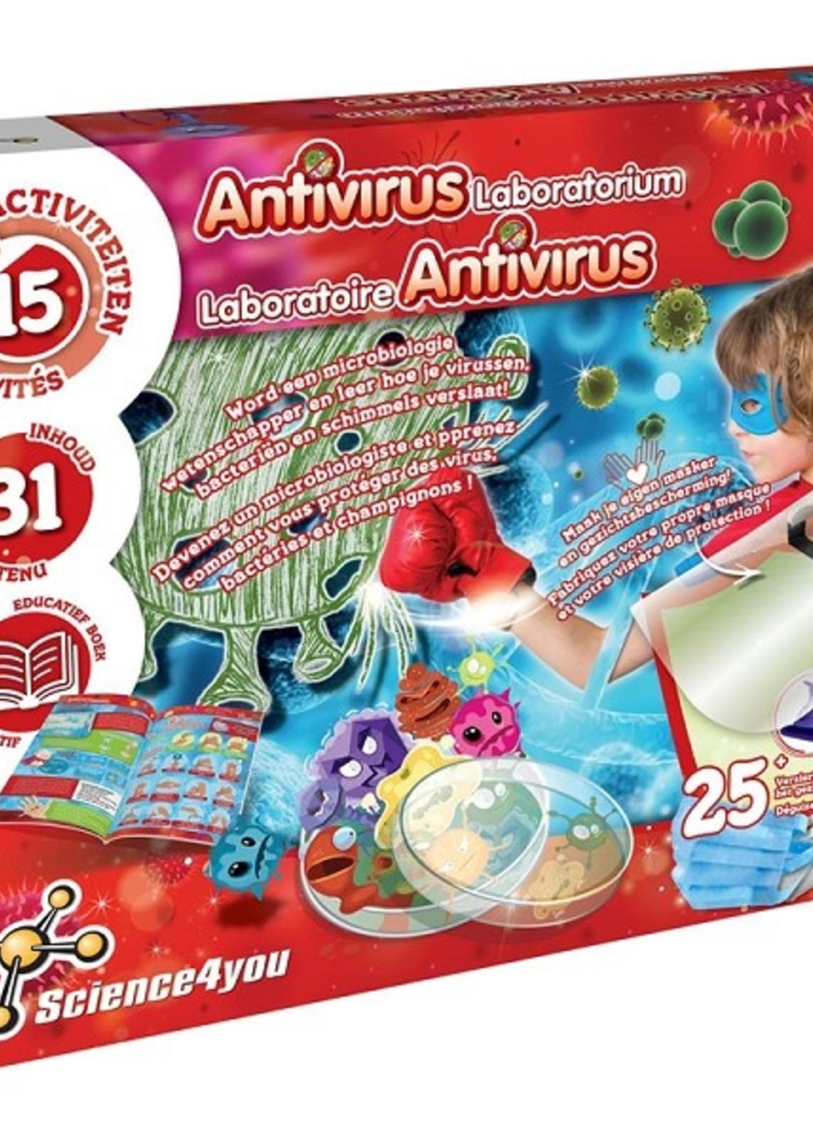 Science4You Anti virus Laboratorium