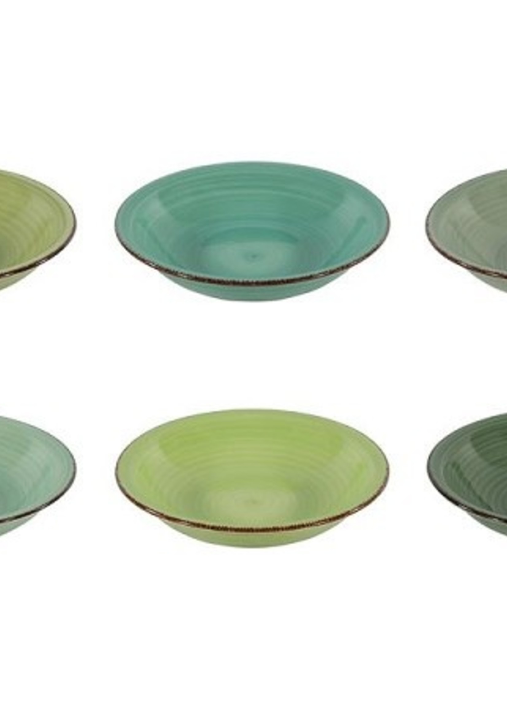 Diepbord Green doos a 6 stuks Ø21cm