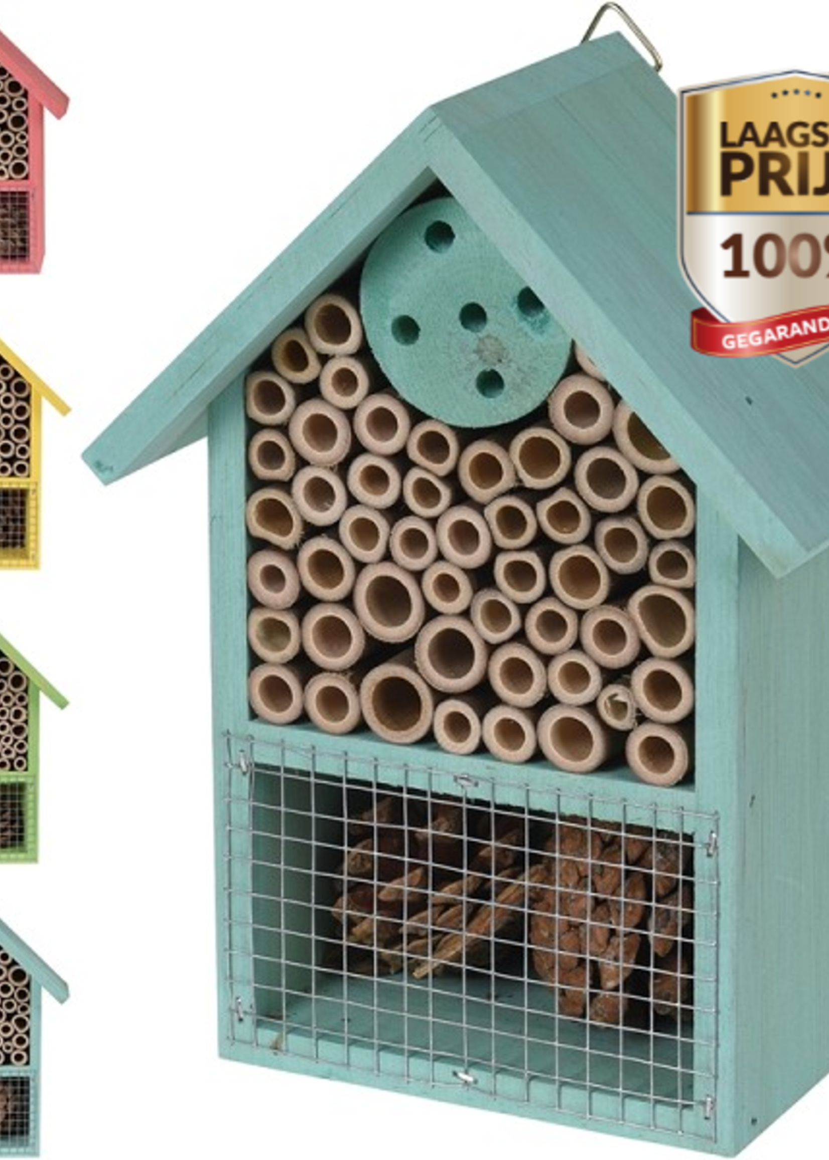 Insectenhotel hout 20cm