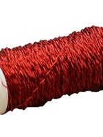 Hobby Bouillon Effekt Metaal Draad 25gram Rood