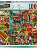 Ravensburger puzzel Awesome Alphabet F and G 1000 stukjes
