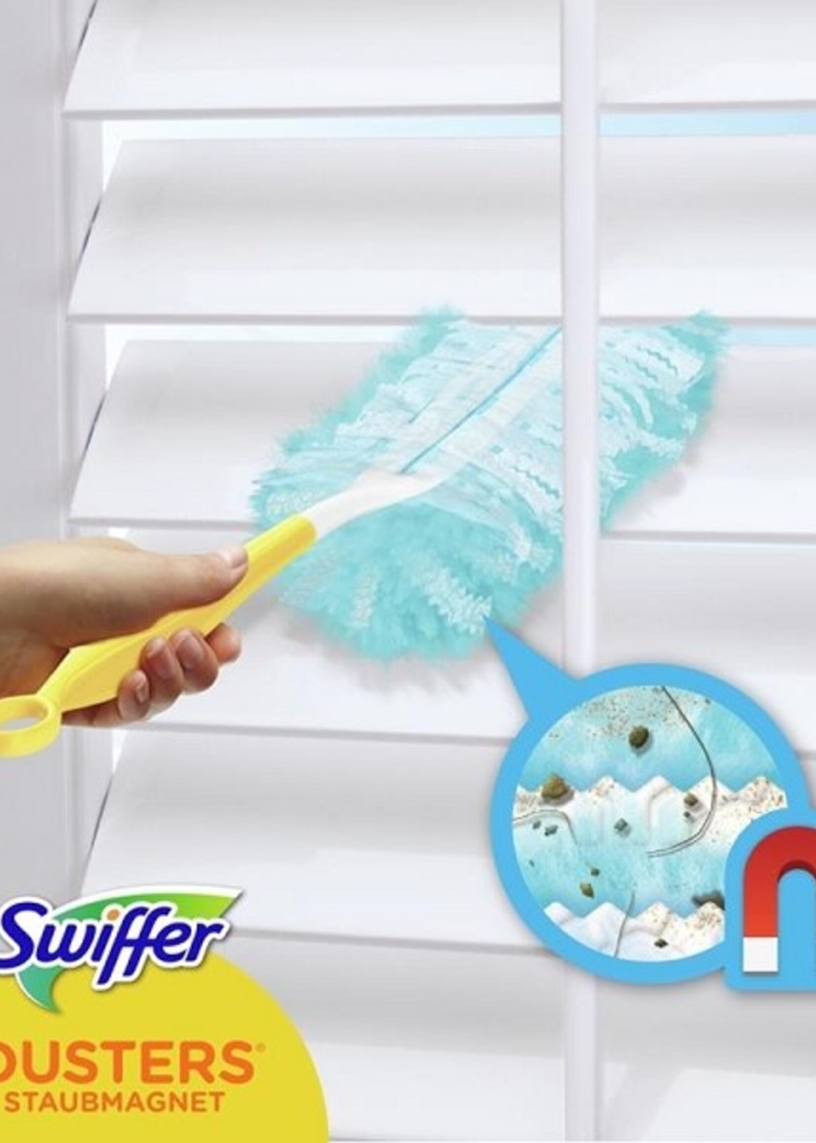 Swiffer Duster Trap & Lock navullingen doos 6 stofdoekjes