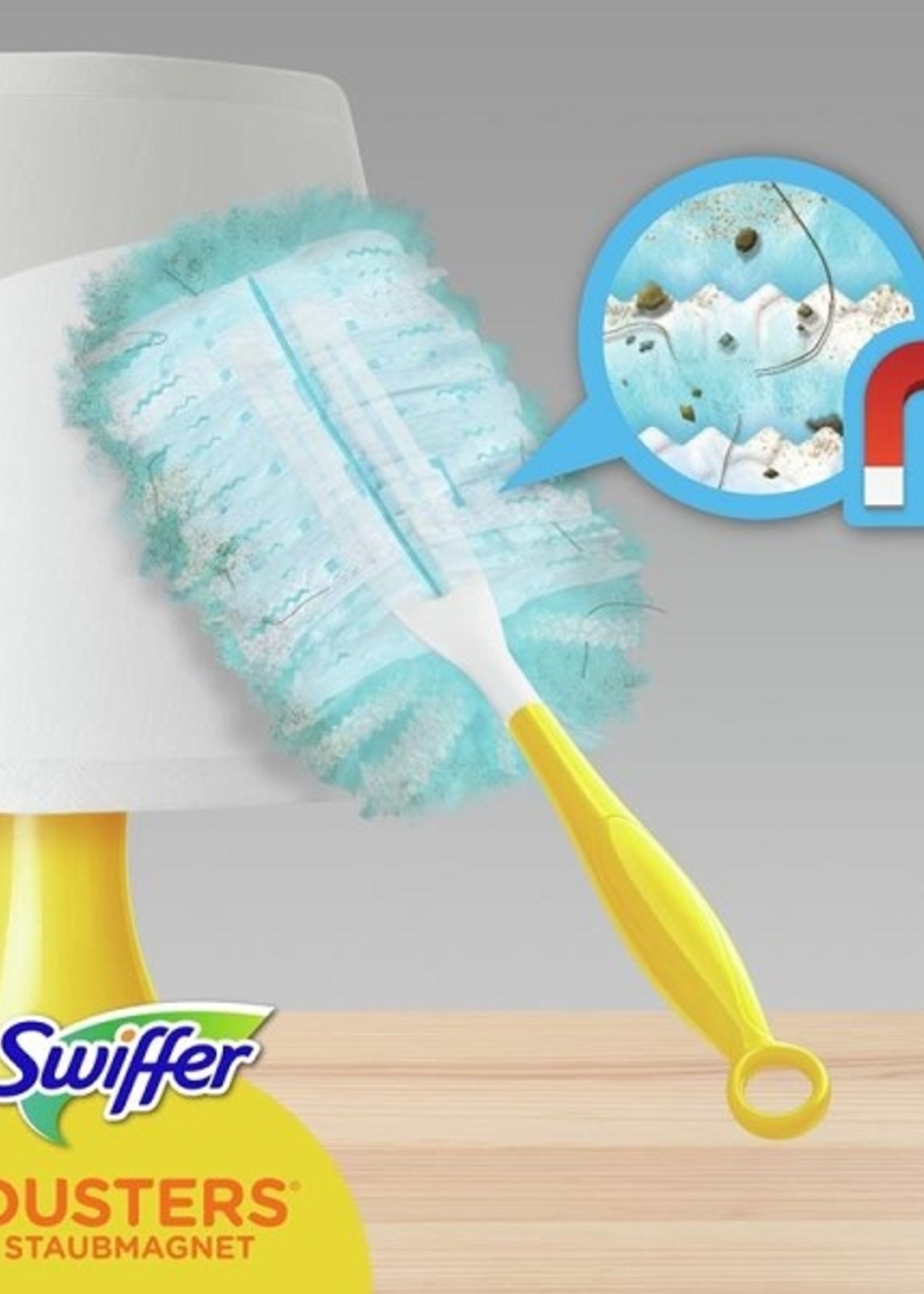 Swiffer Duster Trap en Lock-kit 1 handvat + 3 navullingen