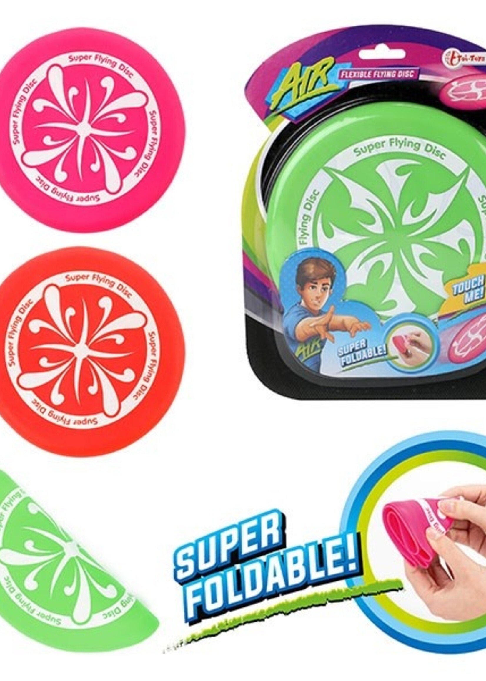 Toi Toys Air Superflexibele rubberen frisbee Ø17cm