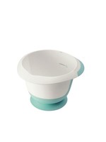 Keeeper mengkom 1,5L met zuignap Ø20x13cm wit/aqua