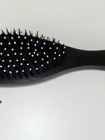 Haarborstel met pin zwart 22x6cm