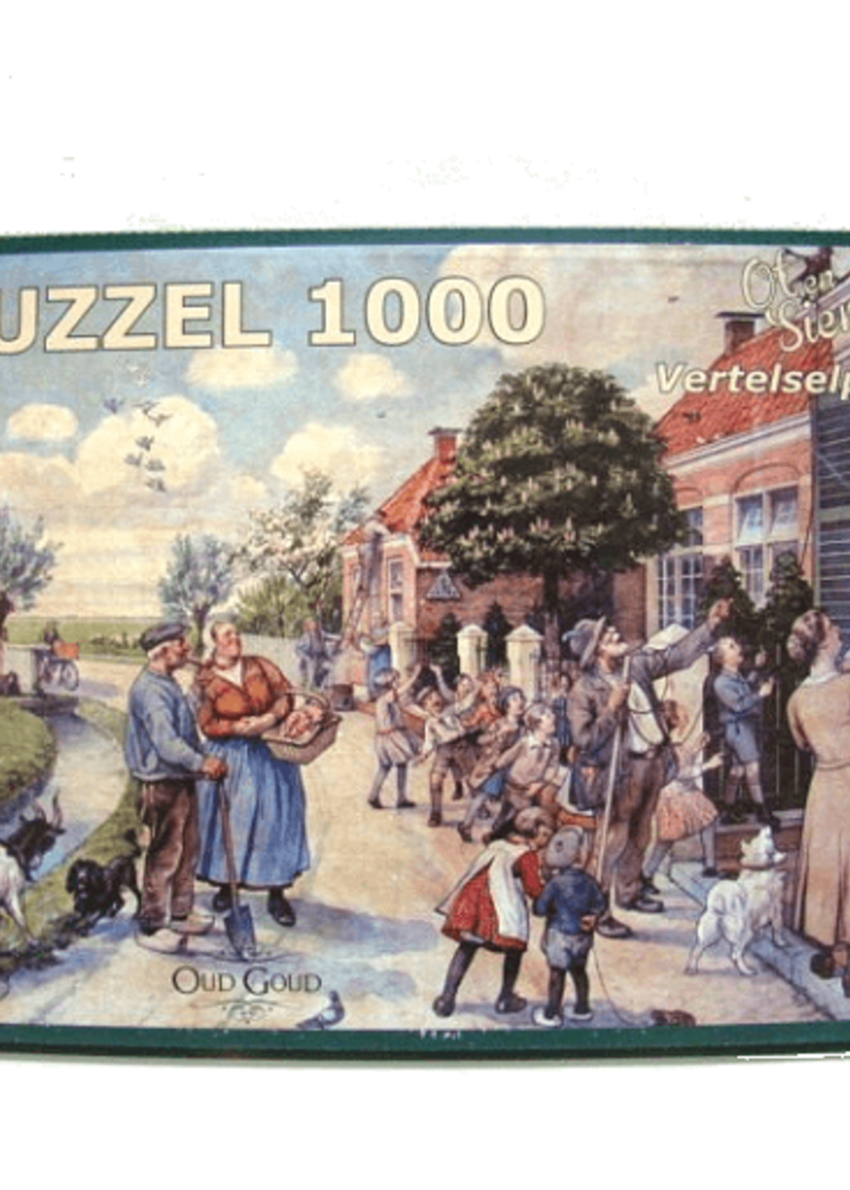 Aap noot mies puzzel vertelselplaat 1000pc