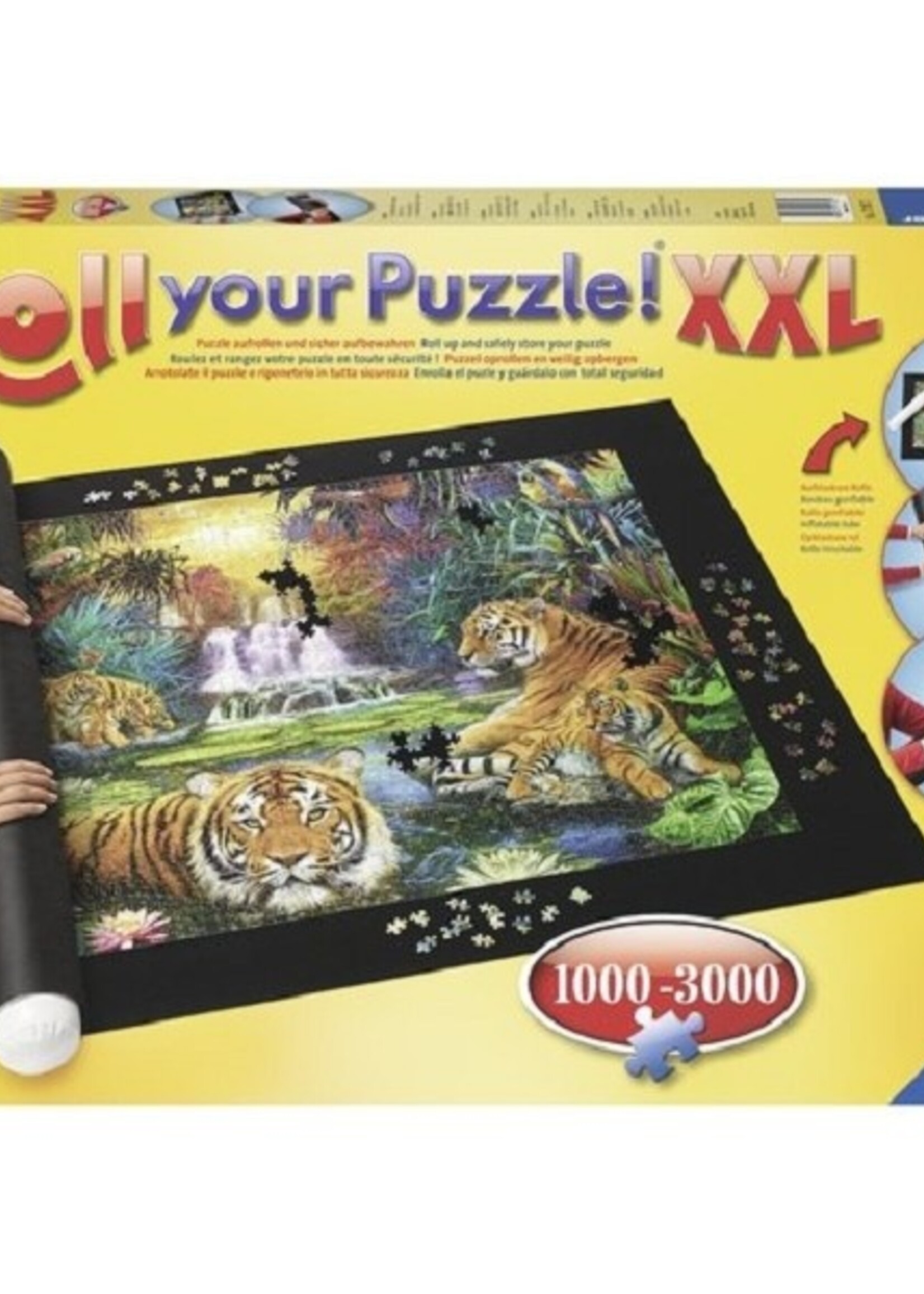 Ravensburger Roll your puzzel XXL puzzelrol voor 1000-3000 stukjes puzzelmat