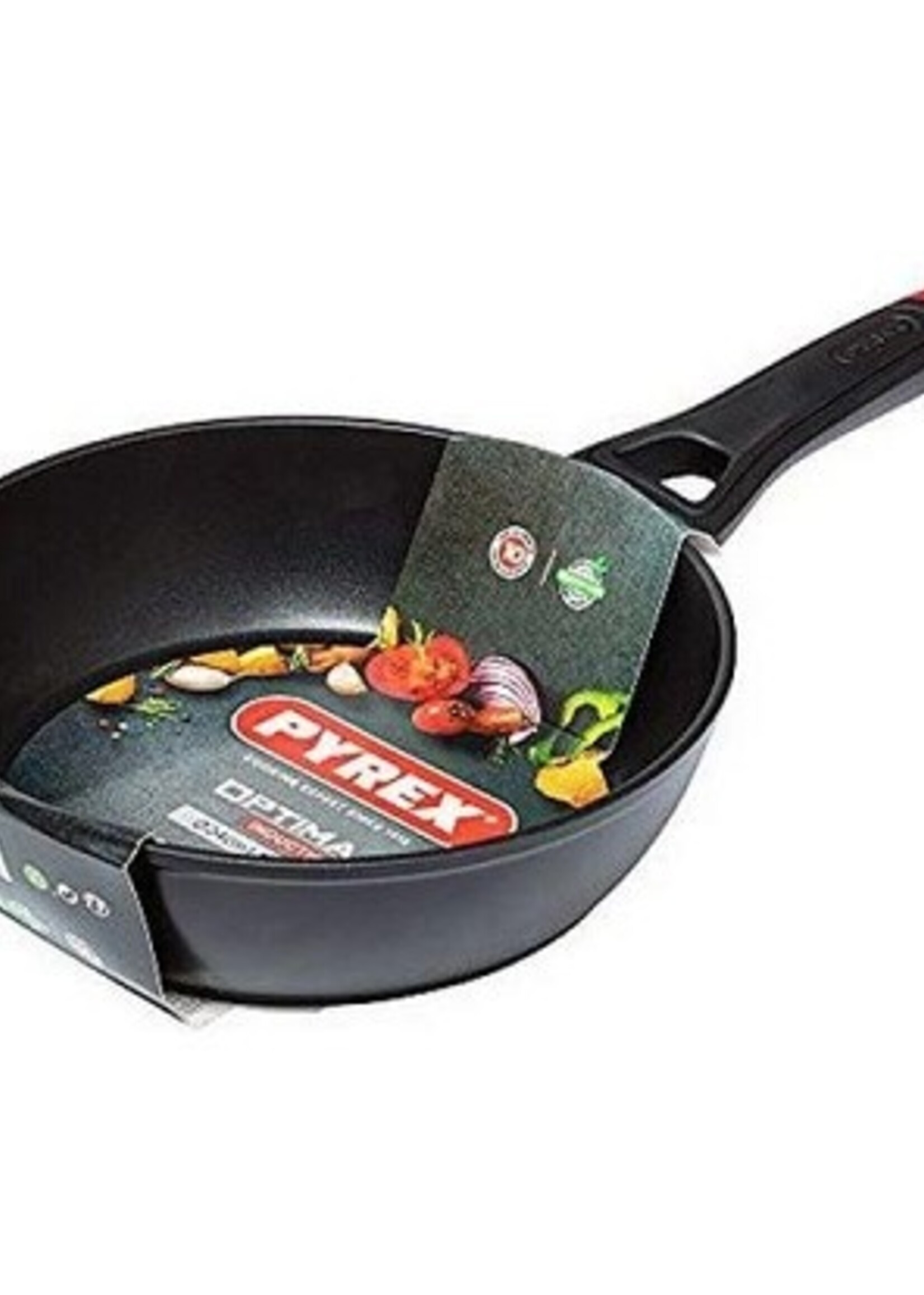 Pyrex Optima+ Diepe Koekenpan Ø28cm 10,9cm diep Inductie voor o.a. Inductie