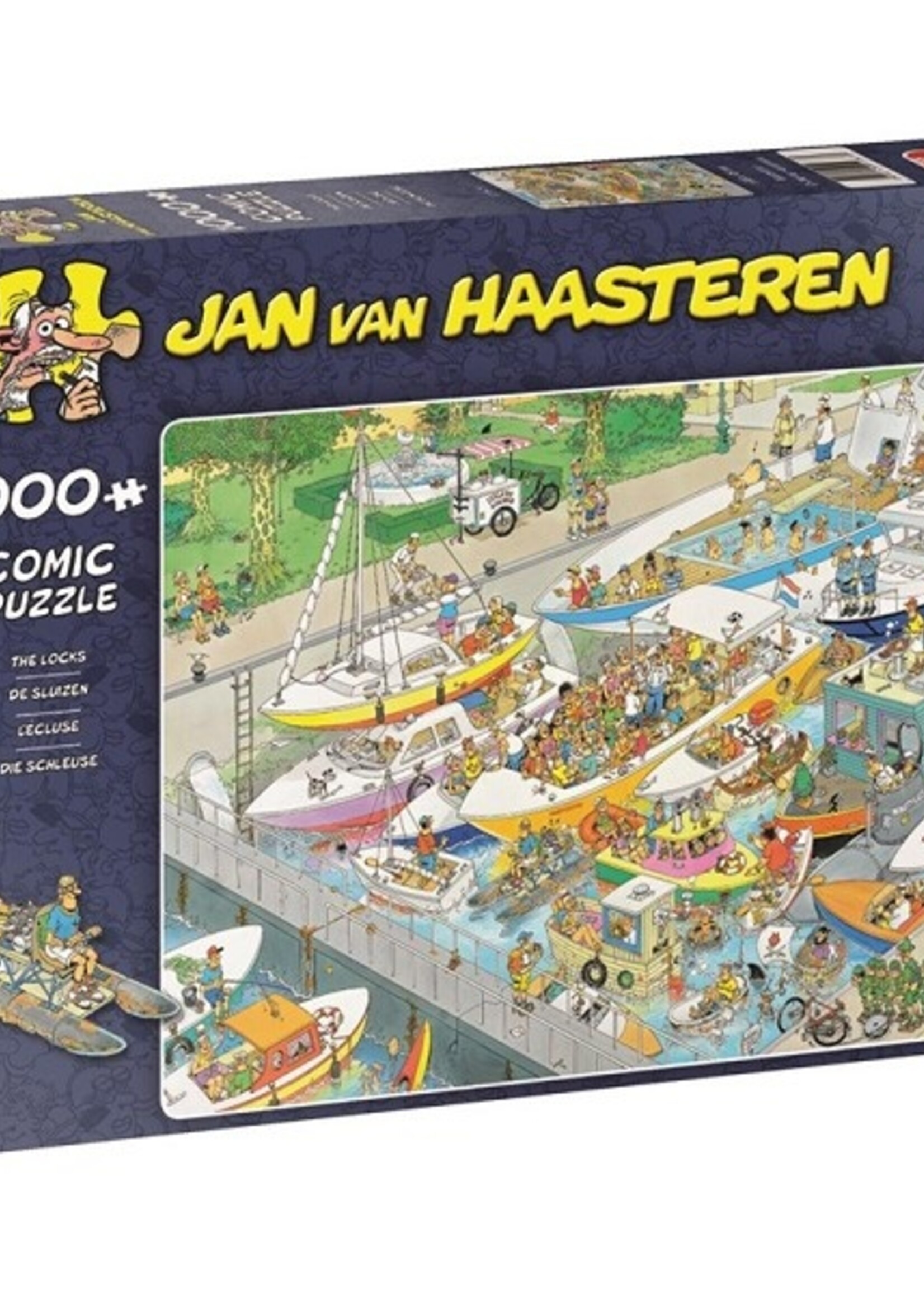 Jumbo Jan van Haasteren puzzel De sluizen 1000pcs