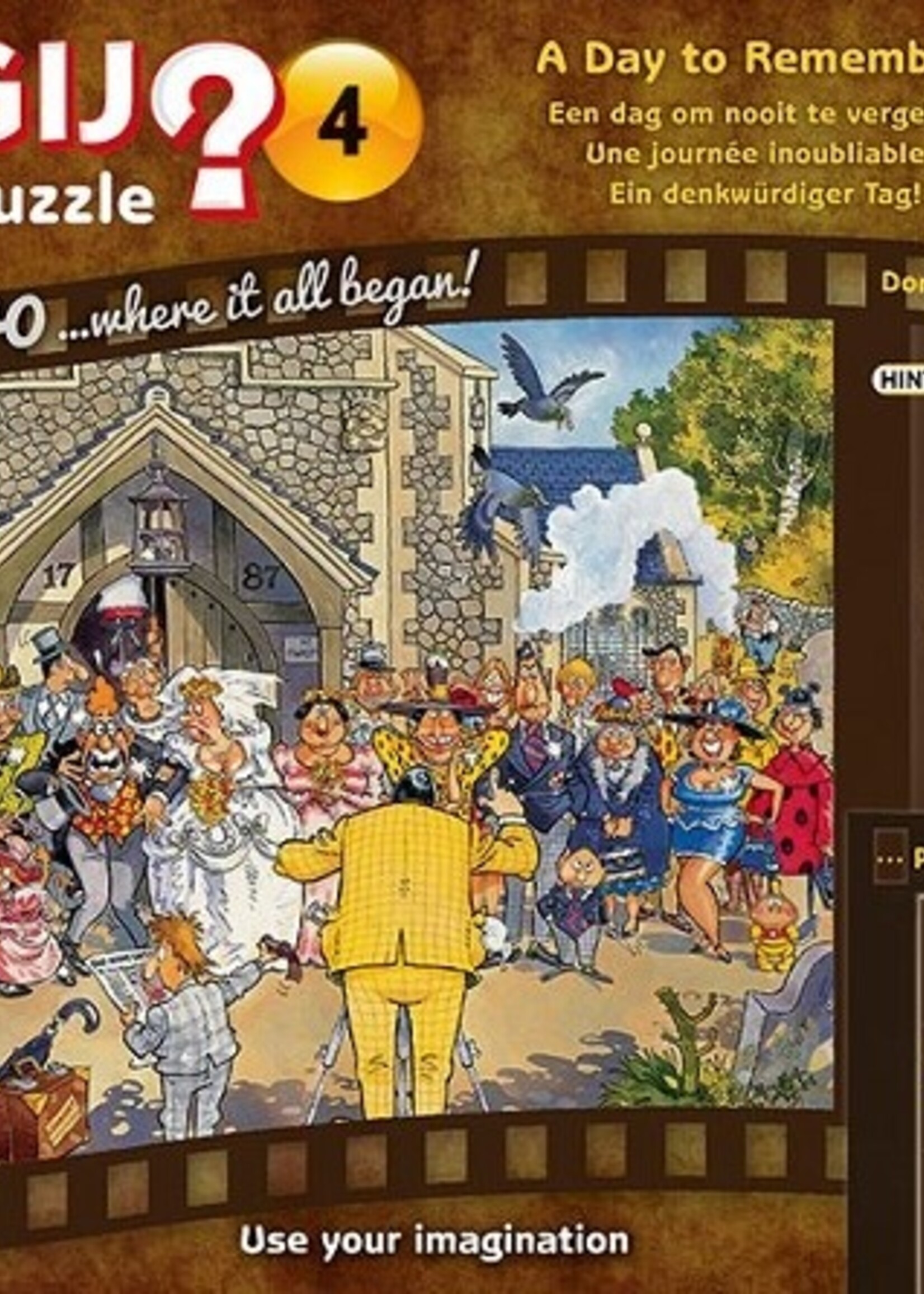 Jumbo Wasgij Retro Original 4 Een dag om nooit te Vergeten 1000pcs