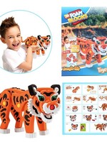 Toi Toys 3D puzzel constructiefoam Tijger