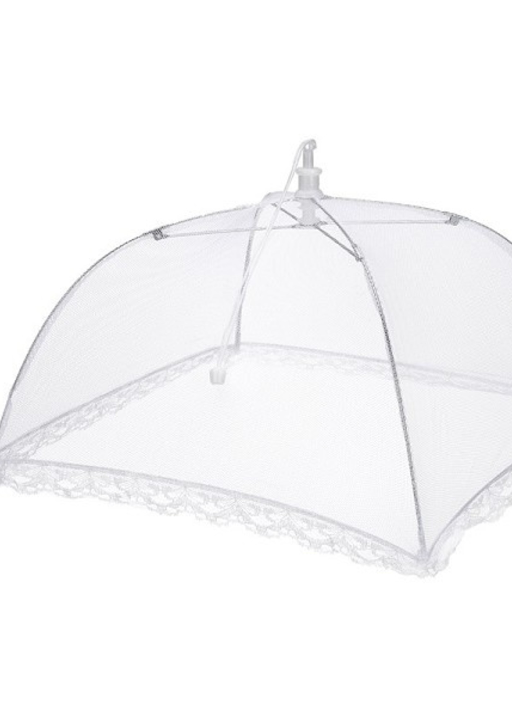 Vliegenkap wit 30x30cm