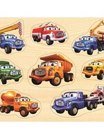 Dino Tatra - houten vormenpuzzel 8 stukjes 30x22,5cm