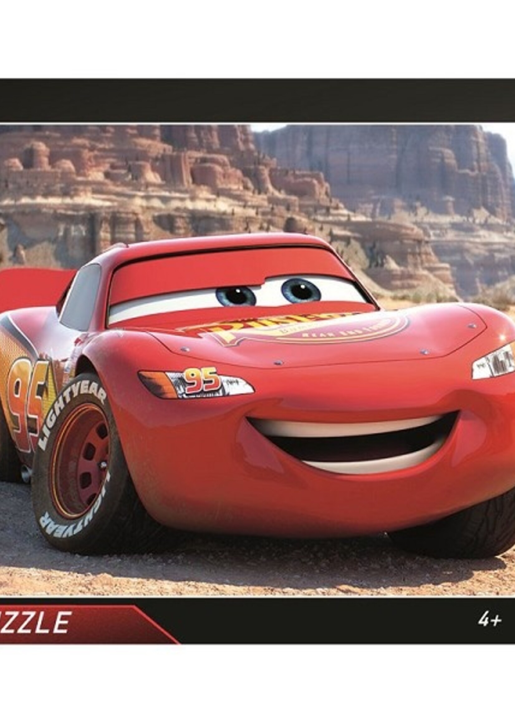 Dino frame puzzel Cars Lightning Mcqueen 40pcs