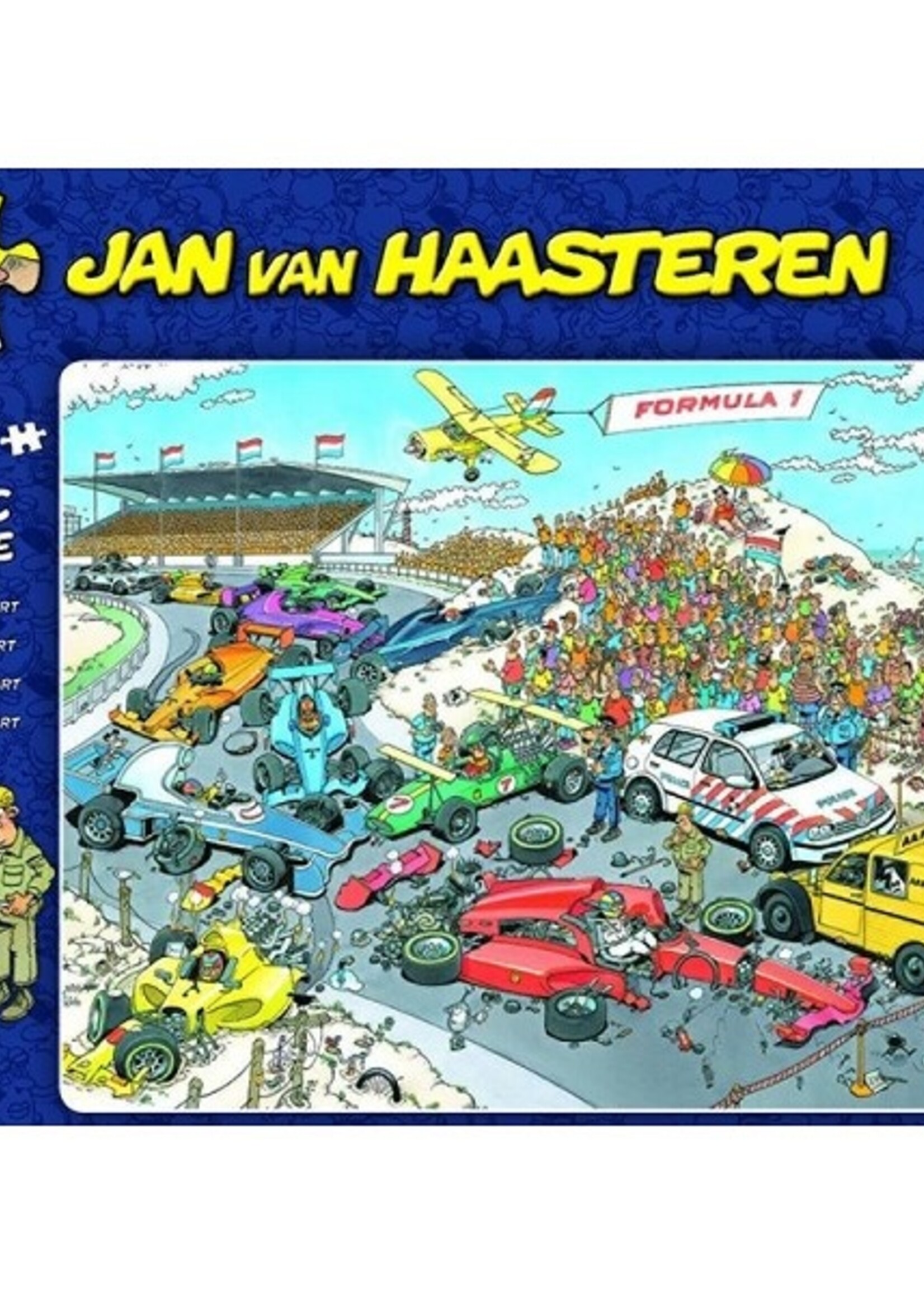 Jumbo puzzel Jan van Haasteren Formule 1. De start 1000pcs