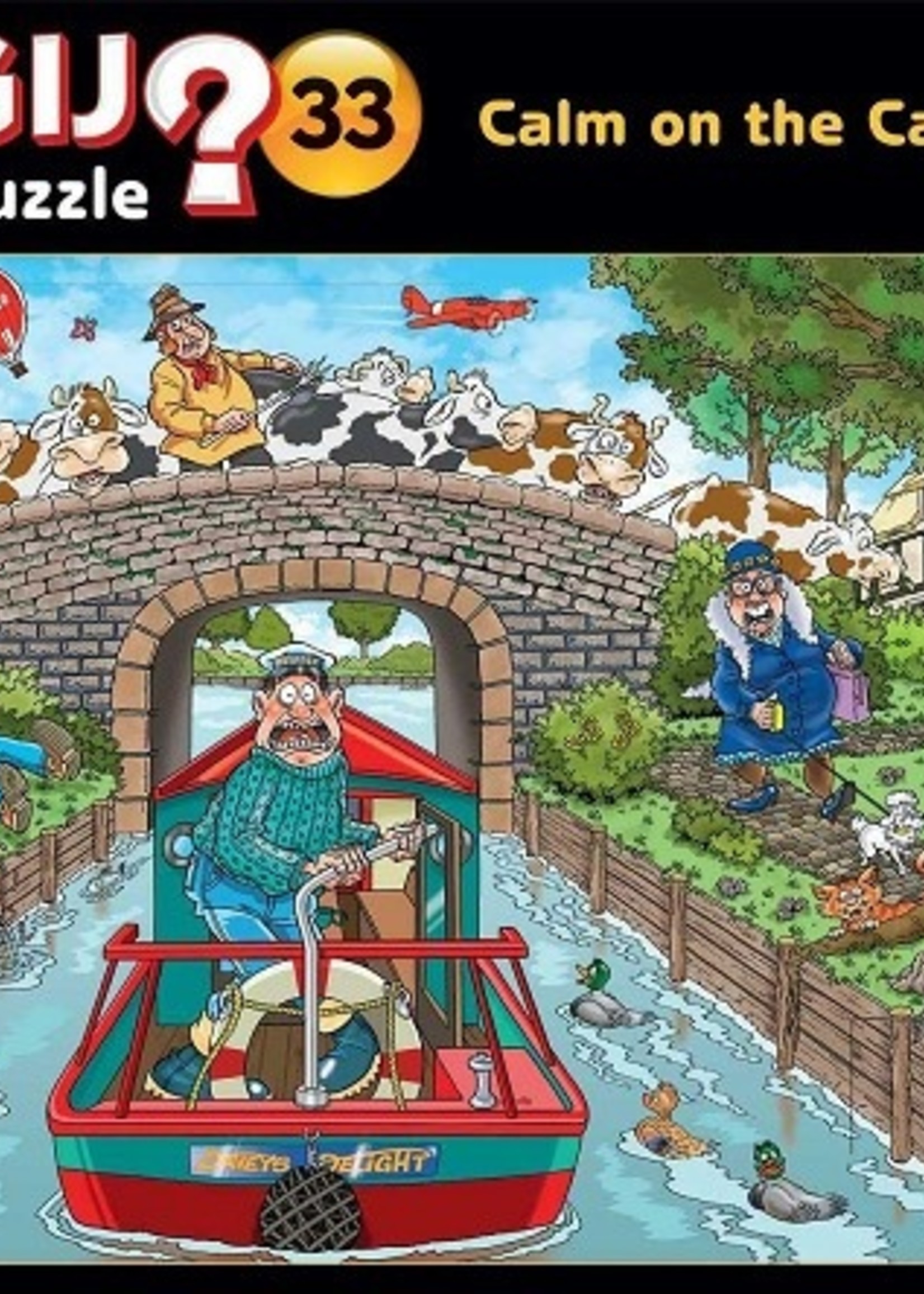 Jumbo Wasgij Original 33 Rustig aan het kanaal 1000pcs