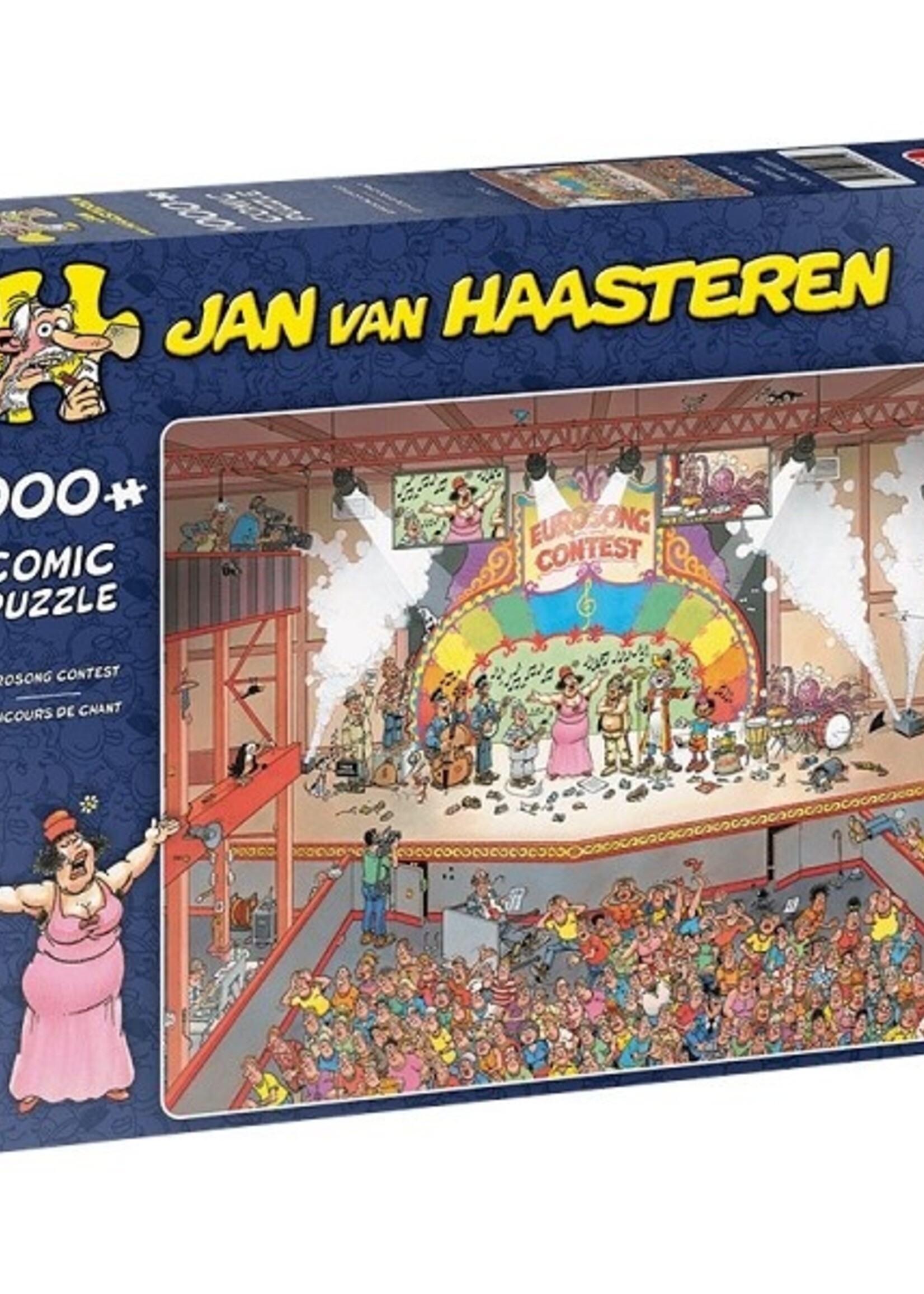 Jumbo Jan van Haasteren puzzel Eurosong Festival 1000 stukjes