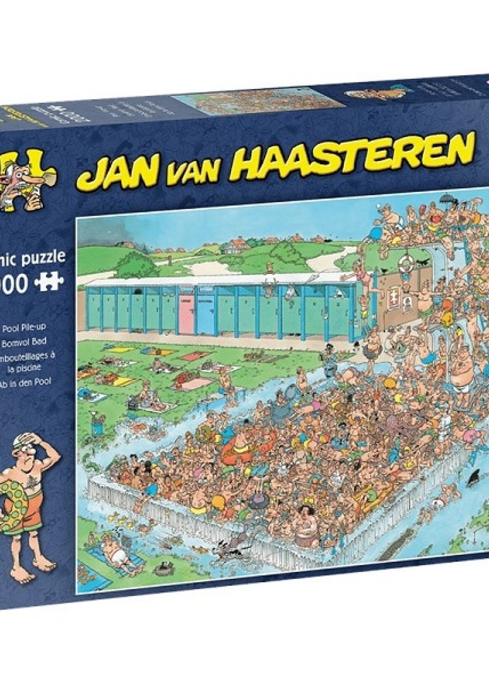 Jumbo Jan van Haasteren puzzel Bomvol bad 2000 stukjes