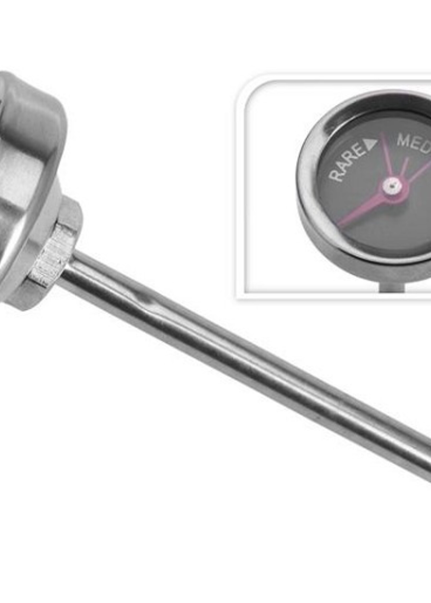 Vleesthermometer rvs 2 op kaart