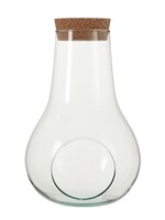 Indra pot terrarium glas - h31xd19,5cm