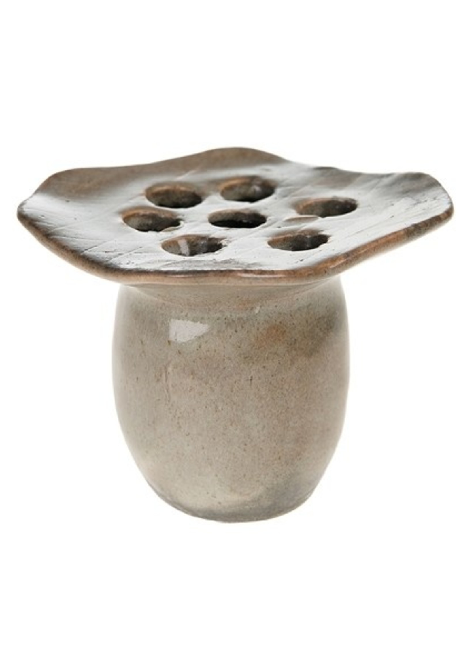 Natural Collections Schikvaas keramiek 12.8x11.8x10cm