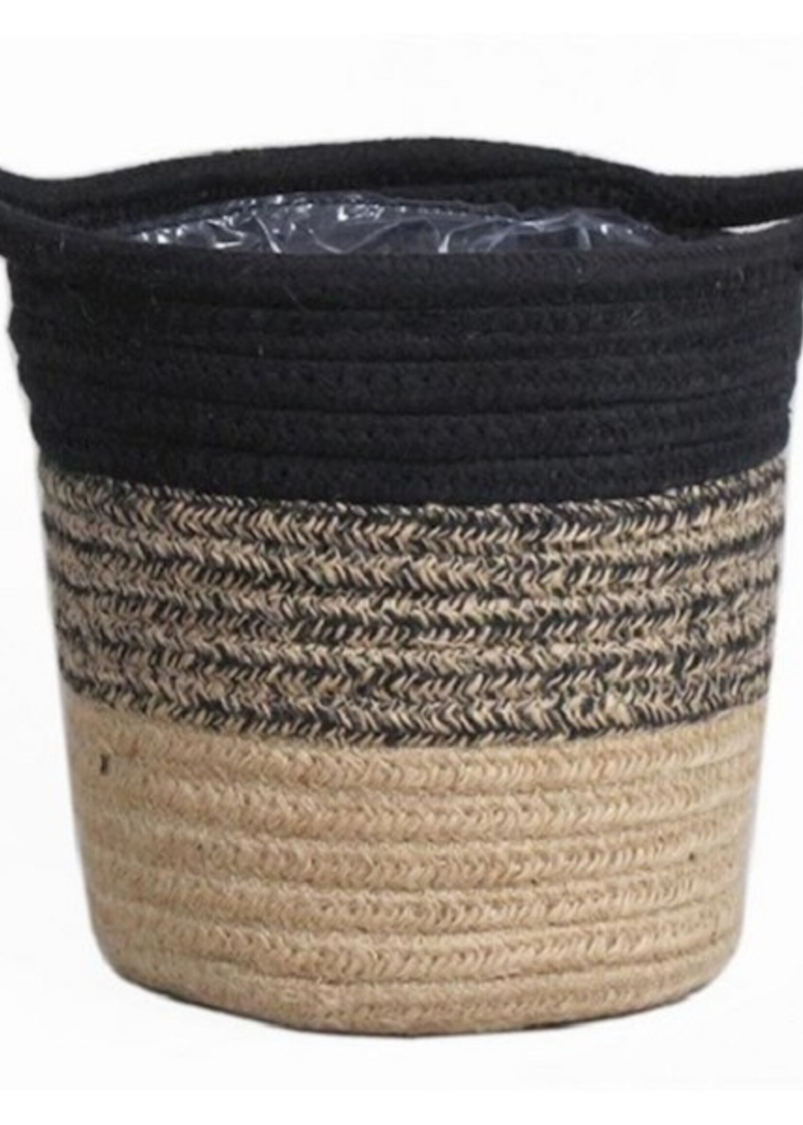 Mand Sumatra met plastic binnenkant Ø16xh17cm