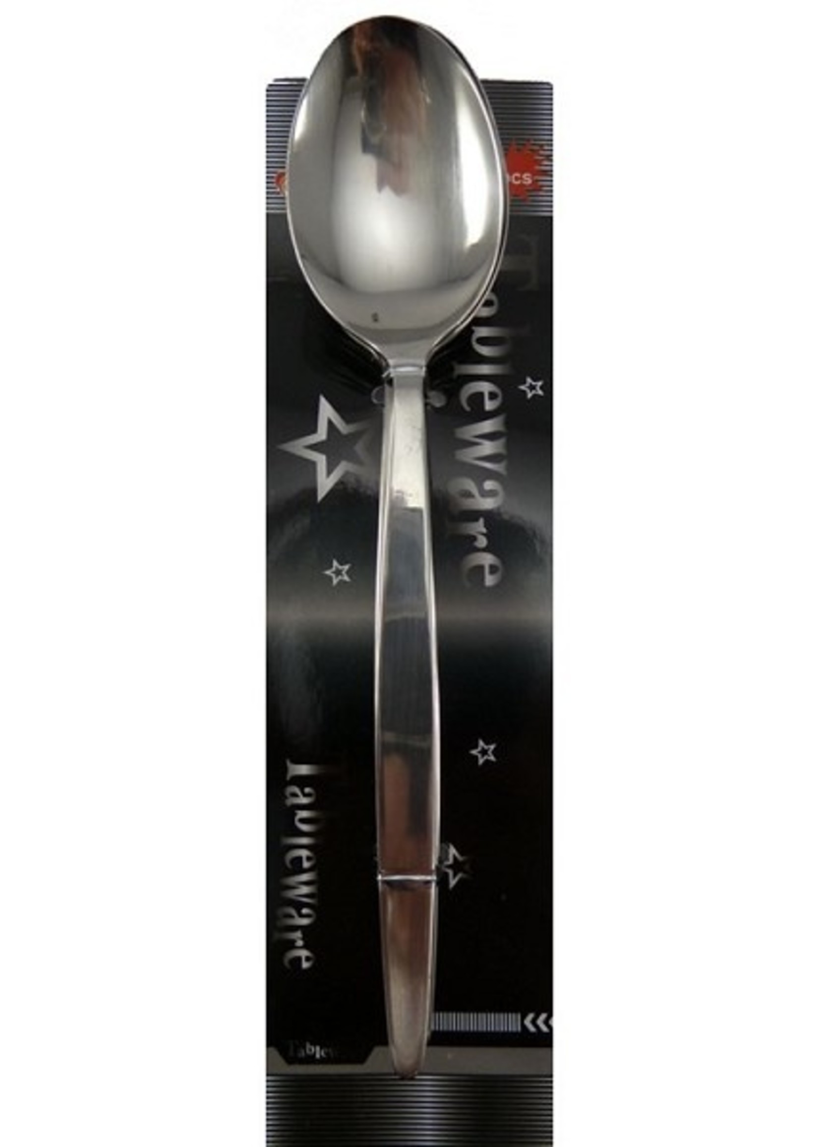 Tafellepel RVS 19,5cm kaart a 6 st