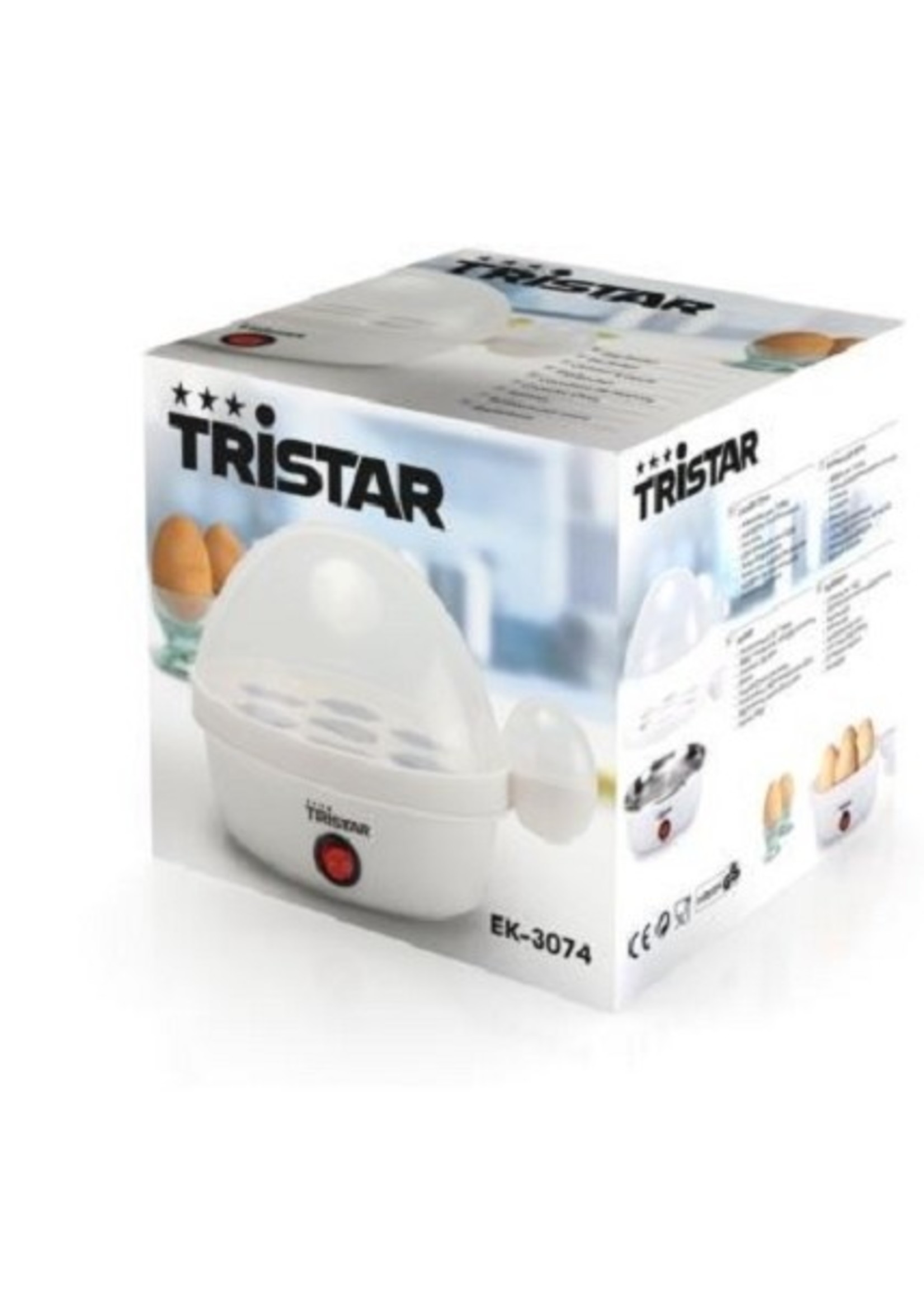 Tristar eierkoker wit 360W