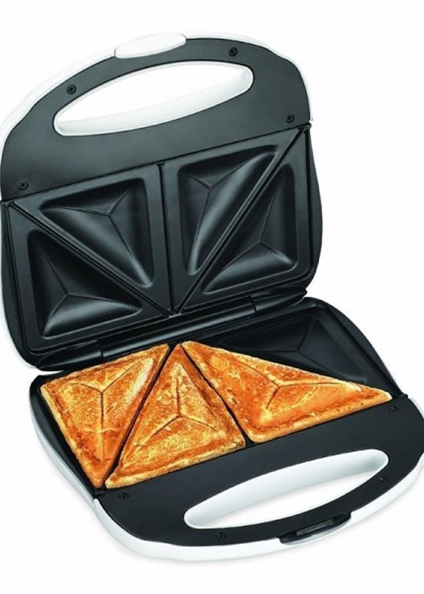 Elta Sandwich toaster kunststof wit 750 Watt