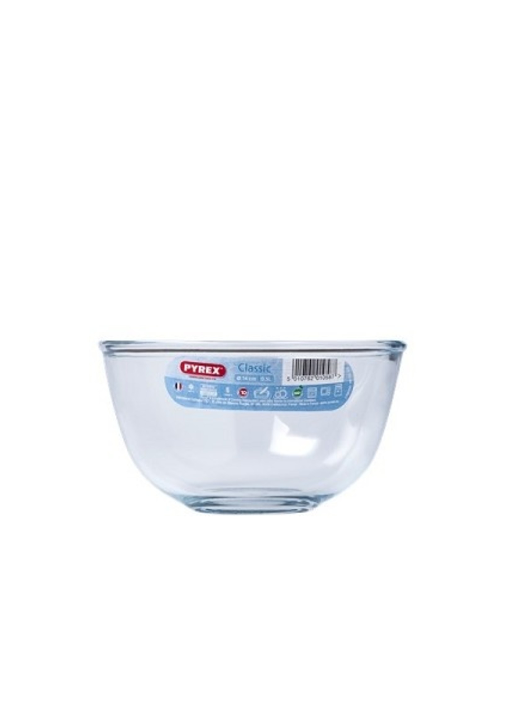 Pyrex mengkom 0.5 ltr.